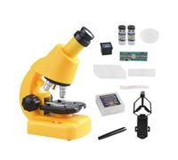 TWTCZOZ Children Kit with Practical Slide Holder and Focus Wheel for First Users Suitable for Homeschooling Classroom Activities, Yellow