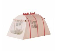 TWTCZOZ Children Play Tent Dinosaur Indoor Playhouse Up Oxford Cloth Mesh Automatic Opening Suitable for Playroom Birthday Parties Camping, Pink, L G