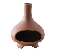 TWTCZOZ Decorative Incense Holder, Sturdy Ceramic Aroma Holder, Suitable for Meditation, Living Room, Bedroom, Office, Red Clay