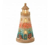 TWTCZOZ DIY Lighthouse Kit with LED Festive Lighted Lighthouse Kit Complete Set for, Style A