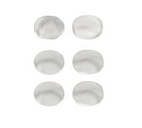 TWTCZOZ Drum Damper Pad Drum Dampener Gel Pad Mute Pad Overtone Control Pad Silicone Repositionable No Residue Protects Drum Heads For Clear Focused Sound Suitable for use, Transparent