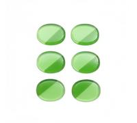 TWTCZOZ Drum Damper Pad Drum Dampener Gel Pad Mute Pad Overtone Control Pad Silicone Repositionable No Residue Protects Drum Heads For Clear Focused Sound Suitable for use, Green
