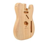 TWTCZOZ Electric Musical Instrument DIY Guitar Swietenia Wood with Contoured Shape and Pre Shaped Routes for Instrument Building Suitable for Repair and Customization, Style C
