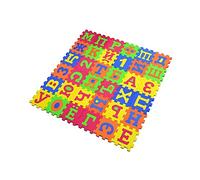 TWTCZOZ EVA Foam Play Mat, Colorful Activity Mat with Russian Alphabet And Comfortable