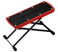 TWTCZOZ Folding Footrest Guitar Footrest Guitar Pedal Guitar Stool Guitar Stand with Ergonomic Lift for and Comfort Suitable for Rehearsal Lessons Home Practice Stage use, Array, Red