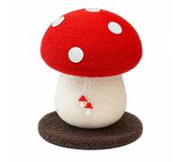 TWTCZOZ Freestanding Cat Clawing Station with Floral Cap Multi-Functional Toadstool Cat Clawing Station for Apartments, Style D