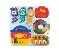 TWTCZOZ Hands-on Learning Activity Board Smooth Rounded Edges, Busy Board, Fine Motor, for Playroom, Preschool