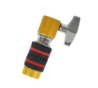 TWTCZOZ Hi Hat Clutch Aluminum Drum Cymbal Holder Percussion Attachment Instrument Fittings with Adjustable Position Suitable for Band Practice Live Music Stu, Gold