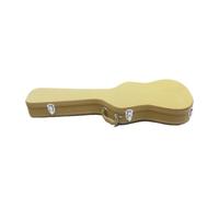 TWTCZOZ Industrial Case Electric Guitar Case Carrying Case Hard Case St Case with Reinforced Shell and Secure Metal Latches Shock Absorbing Lining and, Yellow, Yellow