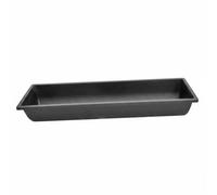 TWTCZOZ Livestock Watering Trough Livestock Animal Feeder Cattle Feed Sheep Water Design Protects From Freezing Injury suitable for barns pastures open fields, Black, Thickened