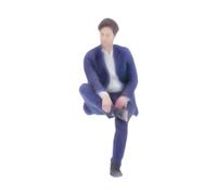 TWTCZOZ Miniature Figurine Tiny People Diorama Model People Painted Male Figure Resin Collectible Miniature Scene Layout Decor Suitable for Collectors Display, Style D