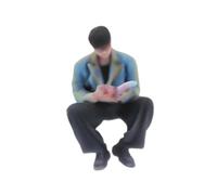 TWTCZOZ Miniature Figurine Tiny People Diorama Model People Painted Male Figure Resin Collectible Miniature Scene Layout Decor Suitable for Collectors Display, Style G