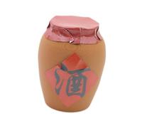 TWTCZOZ Miniature Wine Jug From China, Miniature Accessories for Dolls, Role-playing Games And Craft Projects, L