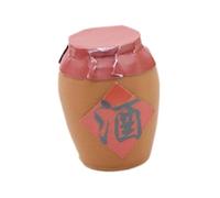 TWTCZOZ Miniature Wine Jug From China, Miniature Accessories for Dolls, Role-playing Games And Craft Projects, S