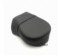 TWTCZOZ Motorcycle Rear Seat Passenger Cushion Pillion Pad Saddle Back Seat Leather Cover Comfortable Passenger Support Compact Profile Wrapped Sides Single