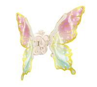 TWTCZOZ Music Butterfly with LED Lights | Translucent Panels, Fairy, Wearable, Costume Accessory, for Stage Performances, School Events, Children, s, Warm
