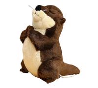 TWTCZOZ Otter Toy Cute Sofa Ornament Birthday Gift River Otter Standing Sea Otter Doll for Children Boys Girls, 18CM