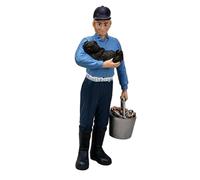 TWTCZOZ Pastoral Scene Figure Model Train Worker Figures Railroad People Miniature Workers Diorama Accessories Material Suitable for model railways industrial yards displays classroom projects