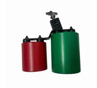 TWTCZOZ Percussion Musical Device Double Drum Unit Mounted Drum Set Twin Drum Percussion Instrument With Linked Drum Bodies Zinc Alloy Support suitable for, Green, Red