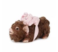 TWTCZOZ Pig Toy Pig Doll Pig Pig Figurine with Comfortable Silicone Feel and Backpack Accessory Suitable for Role Play School Backpack Relaxation