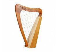 TWTCZOZ Portable String Instrument Kit Traditional Harp Spruce Wood Strings With Tuning Wrench And Guide Suitable for beginners hobbyists rehearsal music, 23-String Spruce Natural Wood, 69cm X 46cm