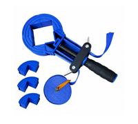 TWTCZOZ Right-Angle Frame Clamp Tear-Resistant Strap Locking Tool with Adjustable Textile Strap Lightweight Corner Clamping Tool for Workshop, Blue
