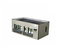 TWTCZOZ Scene Miniature House Model Diorama Building Model Display Model Architectural Model PVC Construction With Realistic Exterior Wall Texture Suitable, MO941110 A-style Building Block Scene