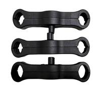 TWTCZOZ Set of 3 Connectors Adapter for Merging Two Single Into Double