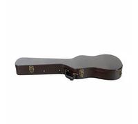TWTCZOZ Stringed Equipment Case Wooden Electric Guitar Case Hard Shell Guitar Case Shockproof Transport Case Storage Case Suitable for Daily Commuting Rehearsal Rooms Performances, Array, Brown