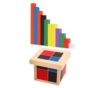 TWTCZOZ Wooden Puzzle Toy for Children, Learning Game for Mathematics, Binomial Cube