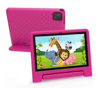 TWTNVOF Kids Tablet 10.1" Large HD Screen Android 13, 32GB ROM and 2GB RAM Built-in Parental Controls (Pink)