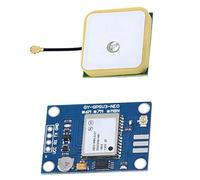 Twtuezsy GPS Module NEO-M8N for PX4 2.4.5 Flight Controller | 72-channel M8 GNSS engine with SBAS WAAS/EGNOS/MSAS, -ready E1B/C, and cold in 26 seconds for rapid fix.