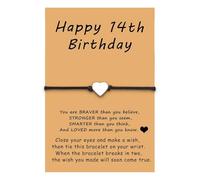 Twvick 13th 14th 15th 16th 17th 18th 21st Birthday Gift Bracelet, Birthday Gifts for Men Women, Birthday Bracelet for Daughter Granddaughter Sister Boyfriend Son Brother Grandson Nephew Friend