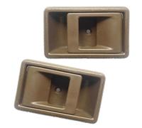 Twxxws Door Handle Interior for Toyota Pickup for 4Runner for Tacoma for Corolla GEO Prizm 1 Pair Left Right Inner Door Handle Brown ABS 69206-04010 69205-04010
