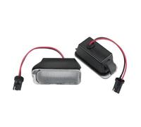 Twxxws For Mondeo MK4 MK5 MK2 Fiesta For Focus S MAX 2008-2019 1/2Pcs License Plate Light ABS Plastic 12V LED Number Signal Light