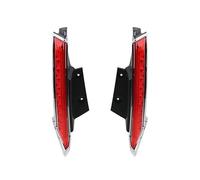 Twxxws Rear Tail Light Lamp Lens For Nissan Xtrail X-trail X Trail For Rogue 2014-2020 Rear Bumper Tail Light Fog Lamp Brake Lights Signal(Chrome frame 3 Functions)