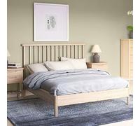 Twyford Bed - Slatted - Oak - Sizes Available
