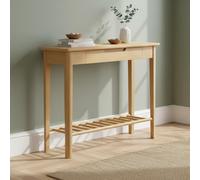 Twyford Console Table - 1 Drawer - Oak