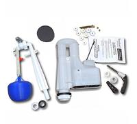 Twyford Toilet Cistern Kit, Single Flush Syphon, Ball, Inlet Valve, Donut & Lever