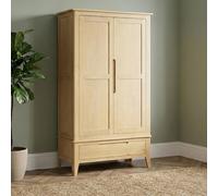 Twyford Wardrobe - 2 Door - 1 Drawer - Oak