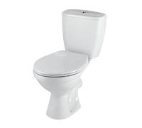 Twyfords Option Grab And Go Wc Pan With Seat And Dual Flush Cistern Toilet White
