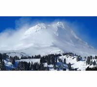 TWYYDP Jigsaw Puzzles 1500 Pieces for Adult,White Snow Mountain Natural Scenery Wooden Puzzle,Beautiful Wall Decoration Painting