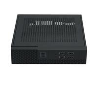 TX07 ITX Computer Case Chassis HTPC Host Case USB ITX Enclosure PC Computer Chassis Desktop Box Vertical Stand Foot