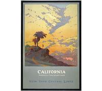 TX119 Vintage 1920's California America's Vacation land Travel Poster Re-Print - A1 (841 x 610mm) 33" x 24"