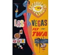 TX153 Vintage Las Vegas America Travel Tourism Poster Re-Print - A1 (841 x 610mm) 33" x 24"