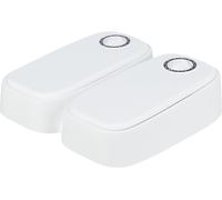 Trixie TX2 Automatic Food Dispenser, 300 ml/ 27 × 7 × 24 cm, white - Black/white - 24372