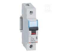 TX3 403434 S 301 1P C 16A 6000A Circuit Breaker