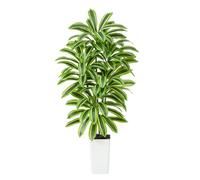 TXABL 6FT Artificial Dracaena Plant, Large Artificial Plants with Black Tall Planter, 180cm Tall Fake Yucca Tree with Lifelike Leaves, Faux Tree for Indoor Outdoor Home Office Bedroom Modern Decor