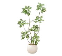 TXABL Artificial Mahonia Fortunei Tree 180CM Tall Fake Plant Artificial Plants Indoor Sumac Tree Faux Plants Fake tree Decor with Pots for Home Office Bathroom Bedroom Living Room Decor