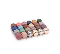 Txameru 24-Pairs Hijab Magnet Pins Hijab Pins Strong Hijab Magnets Colorful Hijab Magnetic Pins for Women, no gemstone